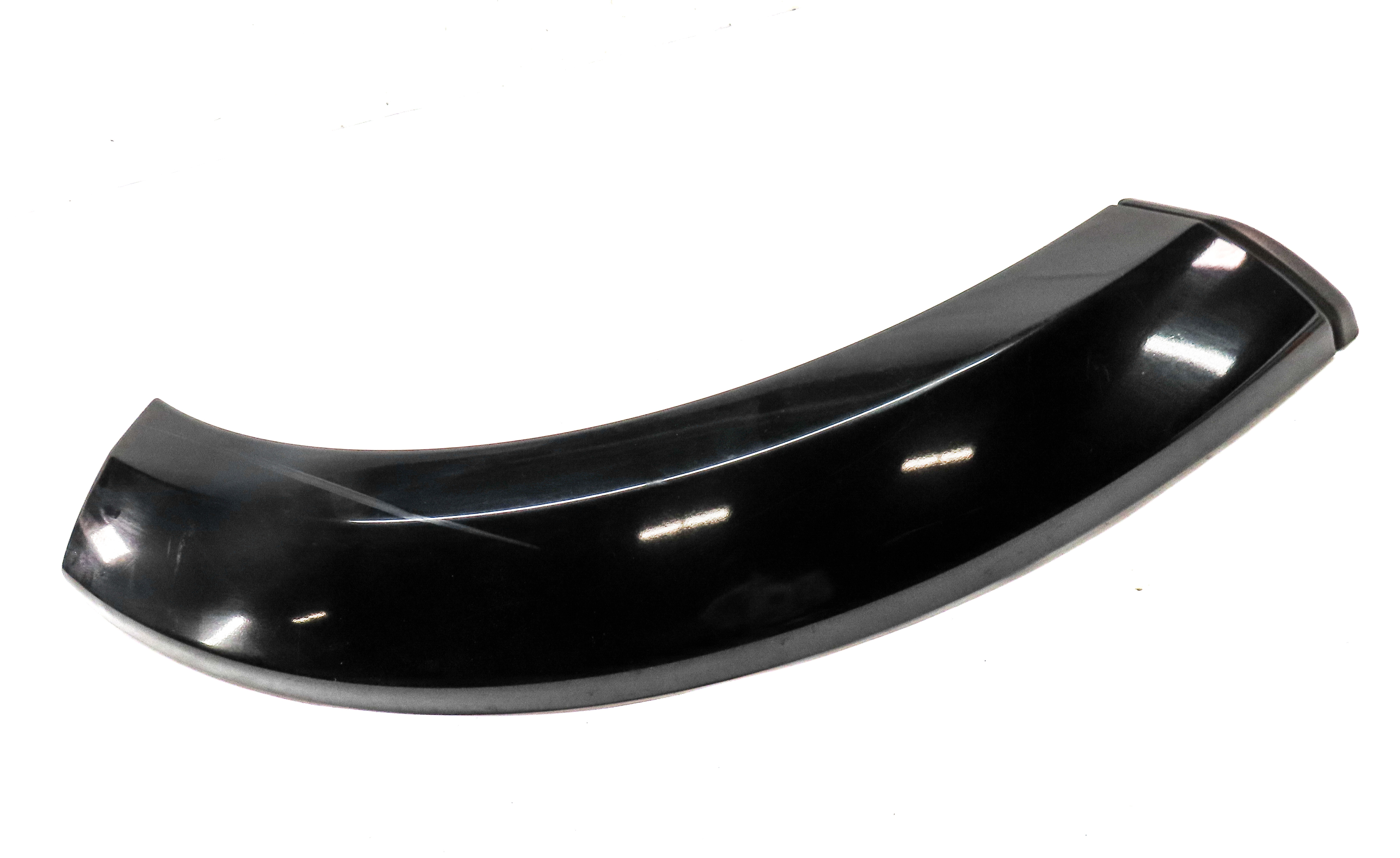2012 LAND ROVER LR4 (L319) REAR LEFT DOOR WHEEL WELL FLARE TRIM MOULDING(BLACK) — exact item pictured